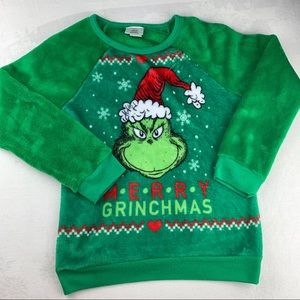 Kids grinch sweater